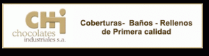 coberturas, baños rellenos, chocolates para helados